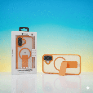 iPhone 16 Stand and Magnetic Back Cover